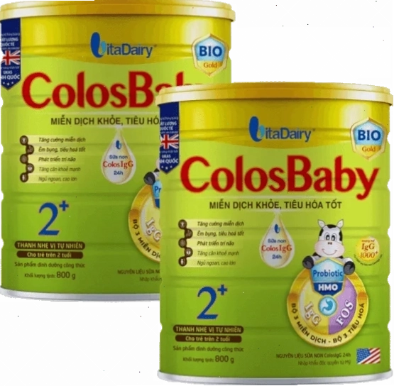 Combo Sữa Colosbaby Bio Gold 2+