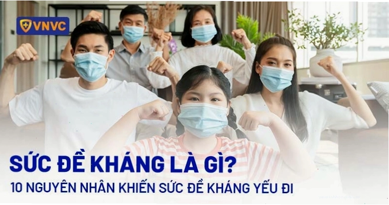 Dấu hiệu sức đề kháng yếu