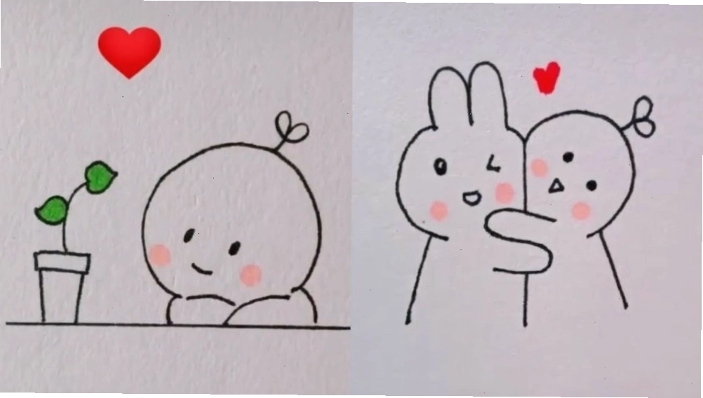 Em bé gái dễ thương đang ngủ say trên nôi
