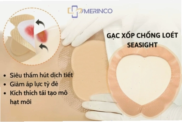 Gạc chống loét và các vật tư y tế hỗ trợ chăm sóc vết thương