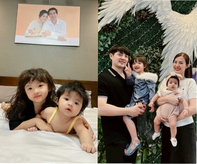 Hai con gái xinh xắn của Đông Nhi và Ông Cao Thắng
