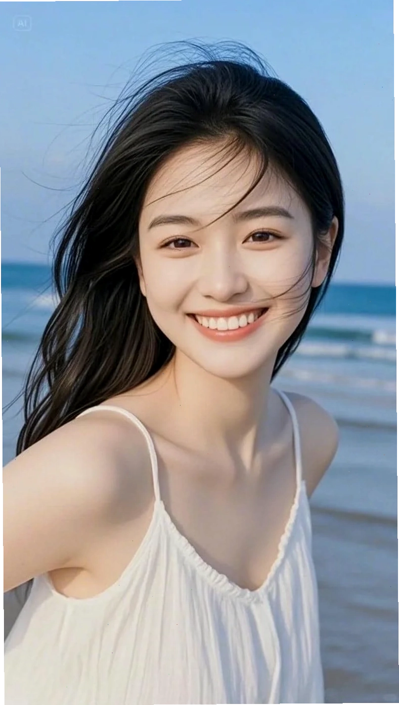 Hình ảnh cô gái tận hưởng không gian yên bình, thư thái