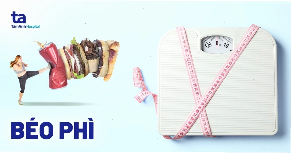 Hình ảnh minh họa định nghĩa béo phì và cách tính chỉ số BMI