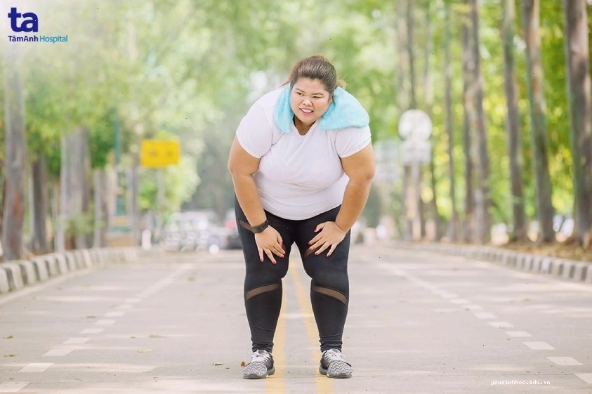Hình ảnh người béo phì và các bệnh liên quan như tiểu đường, tim mạch
