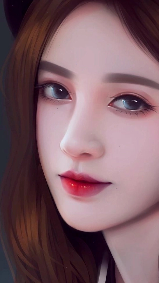 Hình nền gái xinh 3D với phong cách anime dễ thương