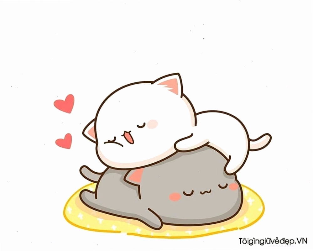 Hình vẽ bé gái đáng yêu với mái tóc dài và váy xòe