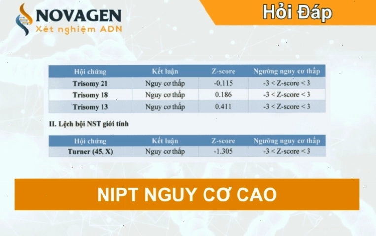 Hướng dẫn xử lý khi nhận kết quả NIPT nguy cơ cao