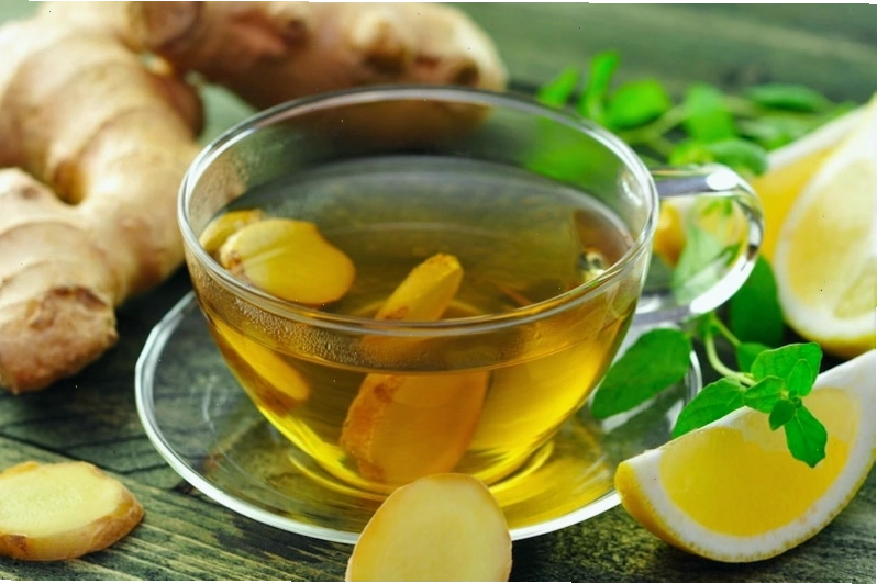 Lát gừng tươi với màu sắc bắt mắt