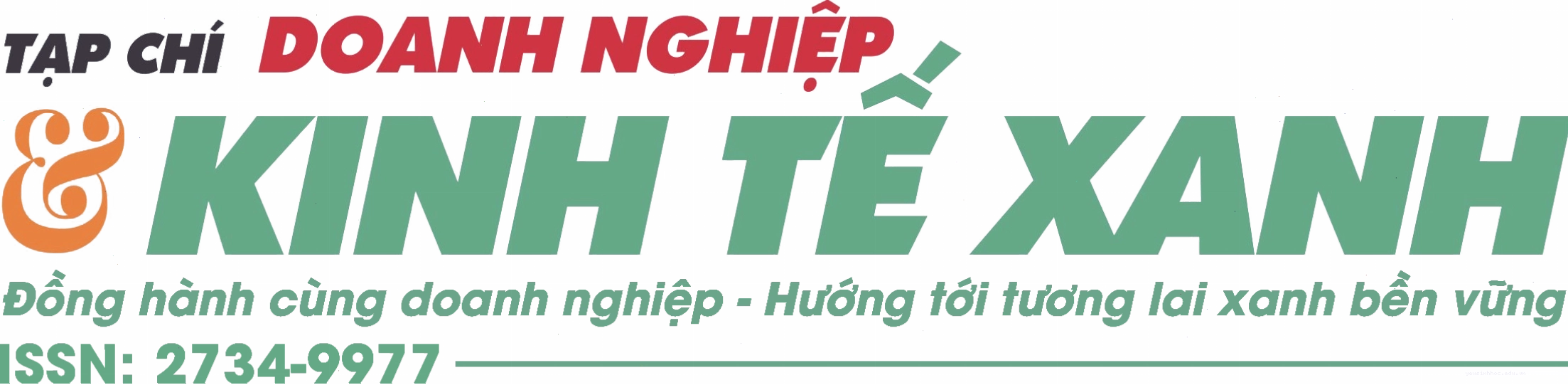 Logo Tạp chí Doanh nghiệp & Kinh tế xanh