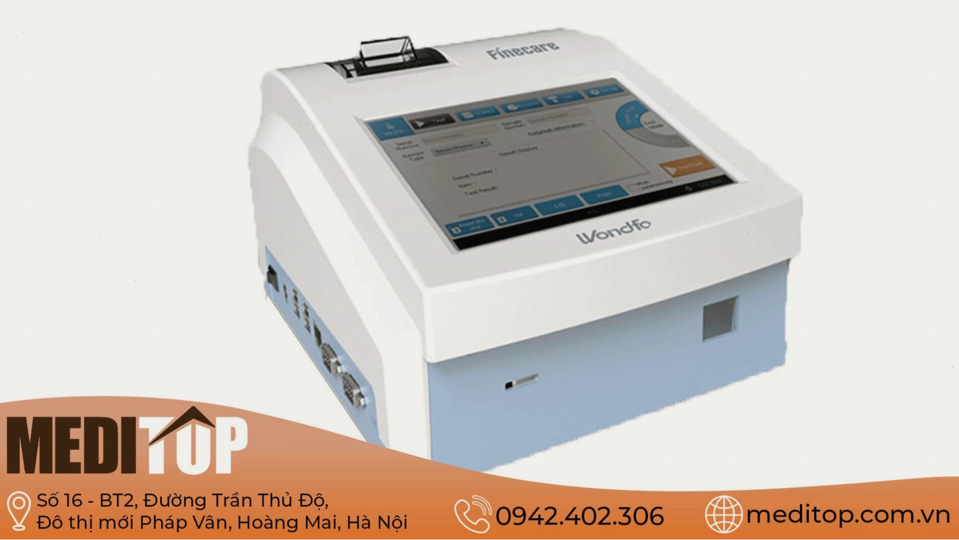 Máy phân tích miễn dịch huỳnh quang Finecare Plus FS-113