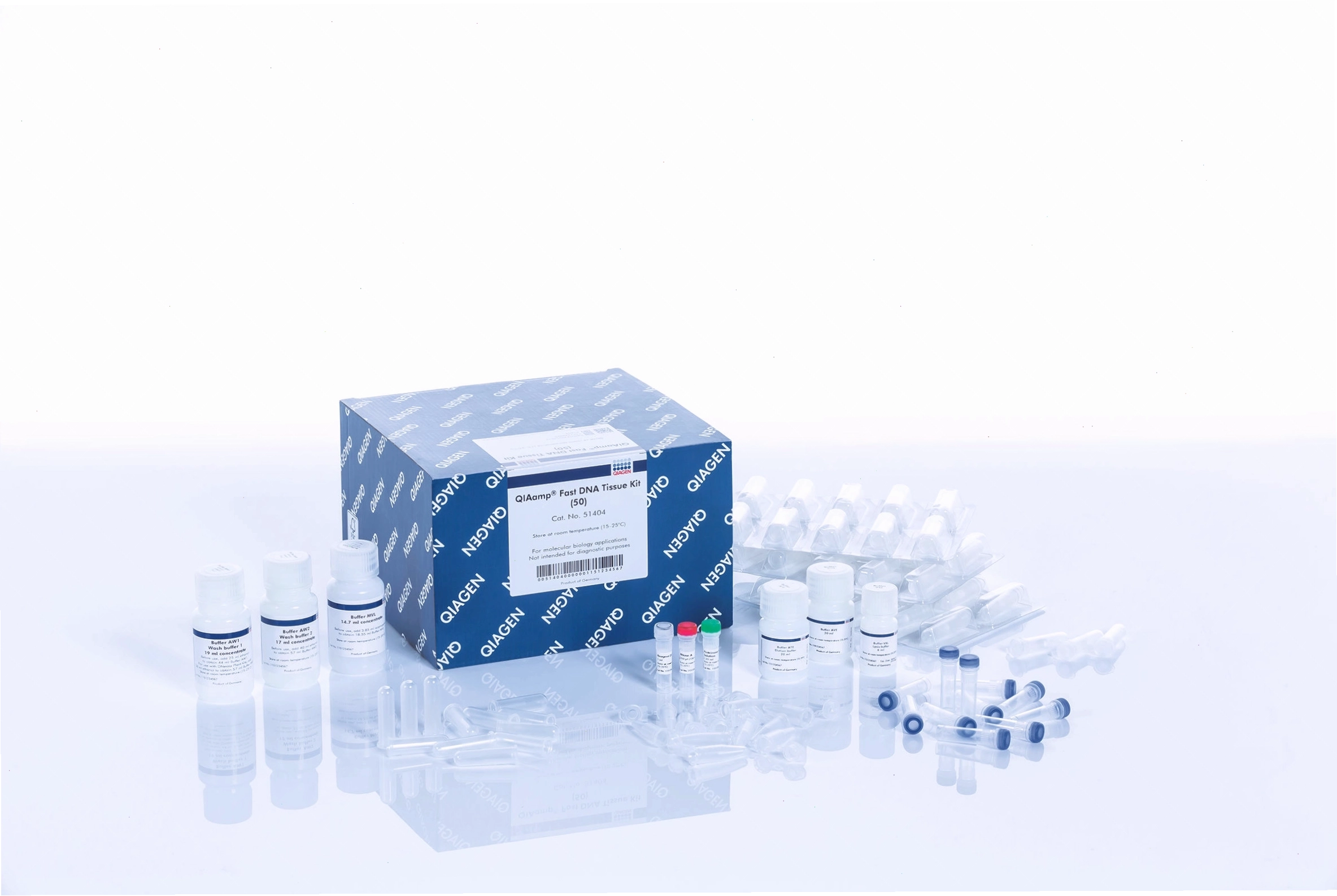 Minh họa quy trình chiết xuất DNA