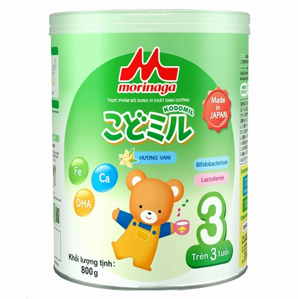 Morinaga Kodomil giúp bé tăng cường miễn dịch