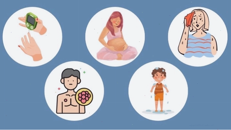 Một số đối tượng dễ bị mắc bệnh nấm da