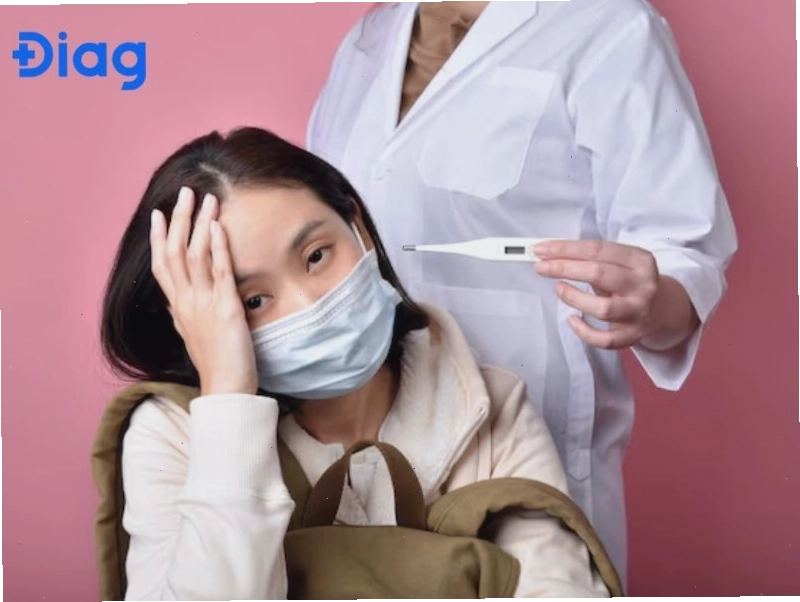 Người bệnh sốt cao kéo dài là một trong những dấu hiệu nhiễm HIV