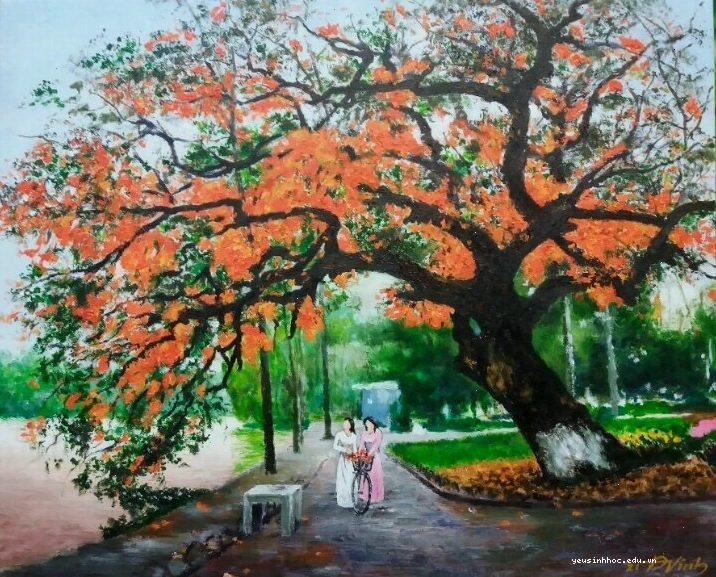 Những cô gái mặc áo dài truyền thống