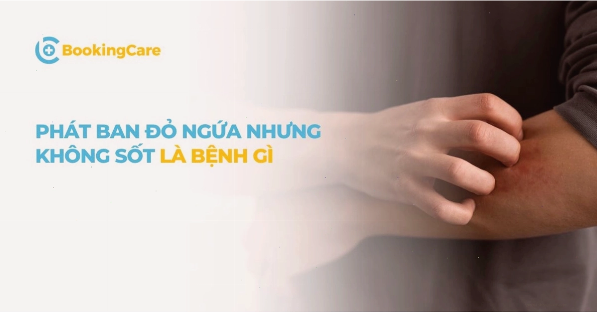 Phát ban đỏ ngứa do dị ứng mỹ phẩm