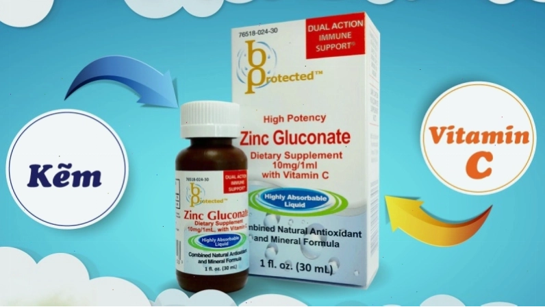 Sản phẩm bổ sung kẽm giúp tăng cường sức khỏe
