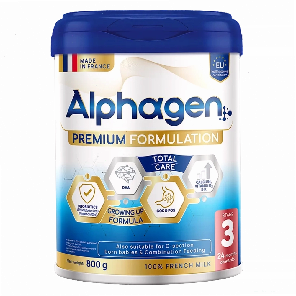Sữa Alphagen hỗ trợ phát triển trí não và tăng cường sức đề kháng