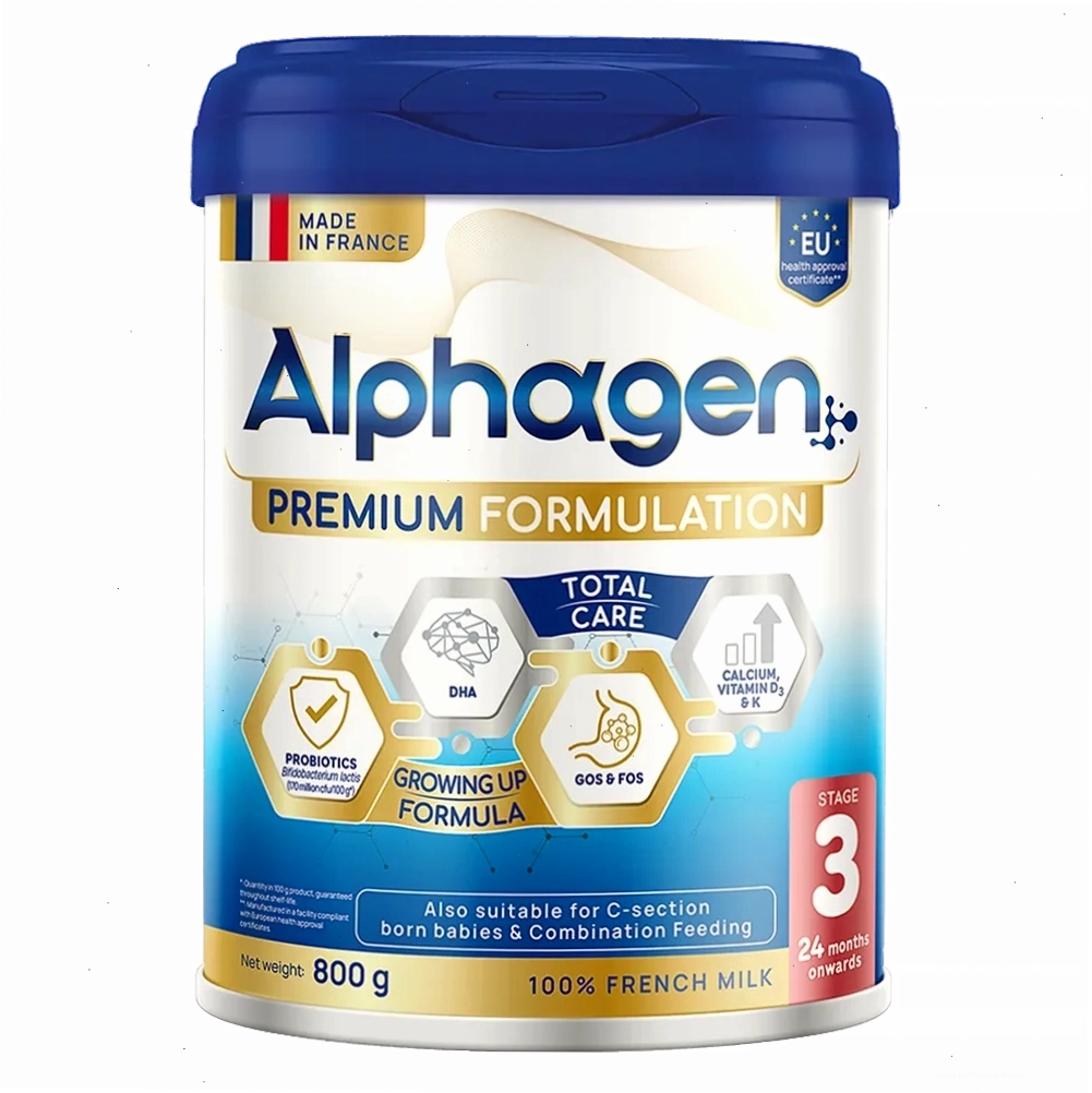 Sữa Alphagen Premium Formulation Total Care hỗ trợ tăng đề kháng và phát triển toàn diện