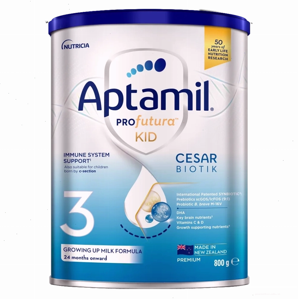 Sữa Aptamil Profutura Kid Cesarbiotik 3 cho trẻ từ 24 tháng tuổi