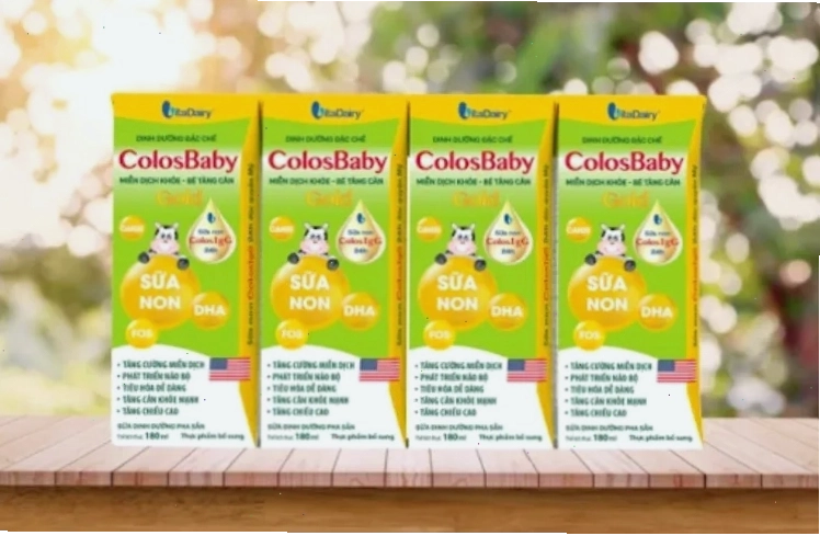 Sữa Colosbaby Gold bổ sung sữa non và kháng thể IgG