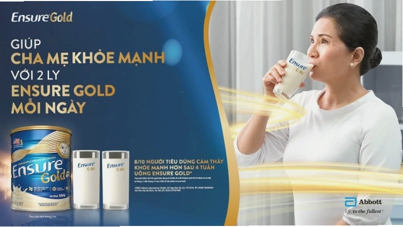 Sữa Ensure chứa nhiều thành phần dinh dưỡng tốt cho người bệnh