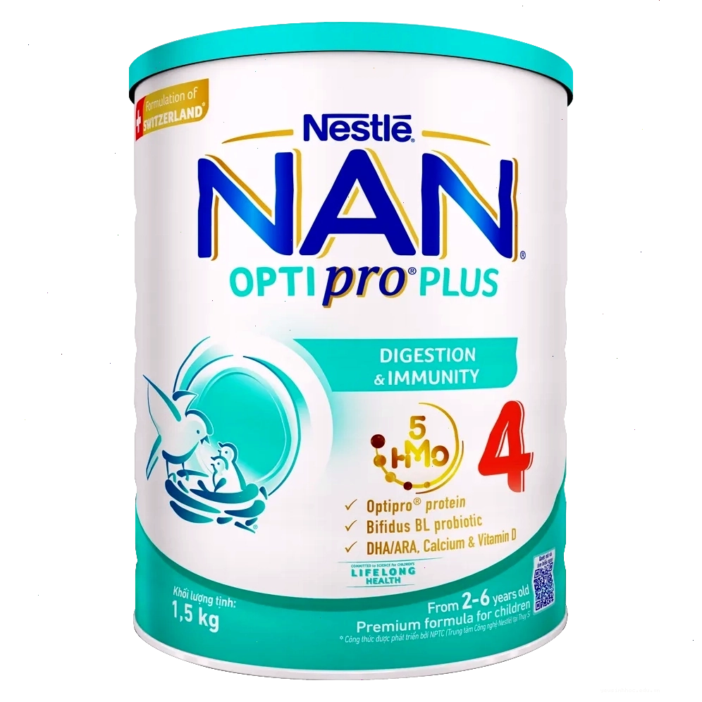 Sữa Nestlé NAN Optipro Plus với công nghệ Optipro tăng cường sức khỏe miễn dịch