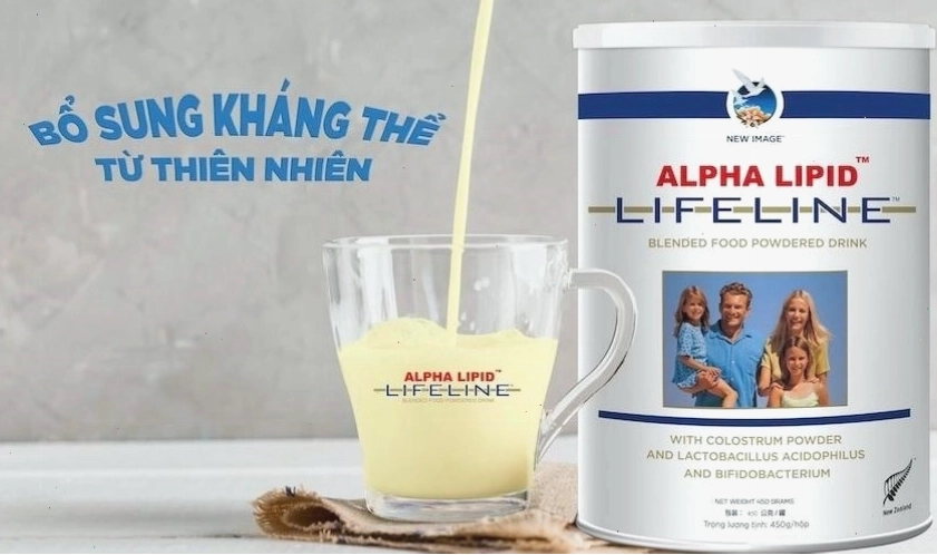 Sữa non Alpha Lipid - Dinh dưỡng và miễn dịch cho người lớn tuổi