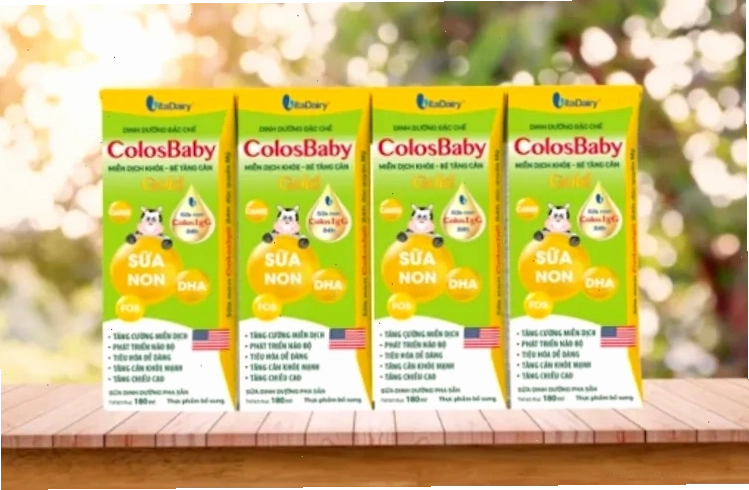 Sữa non tăng đề kháng cho trẻ Colosbaby Gold