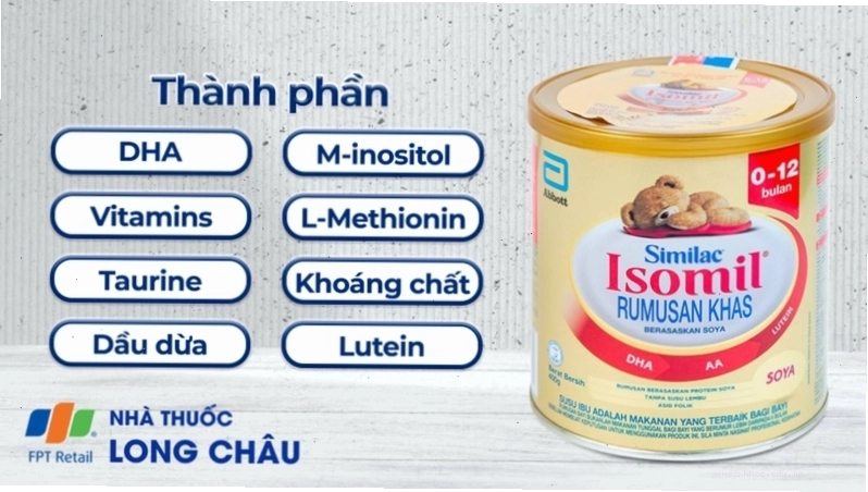 Sữa Similac Isomil Plus hỗ trợ tiêu hóa cho bé.