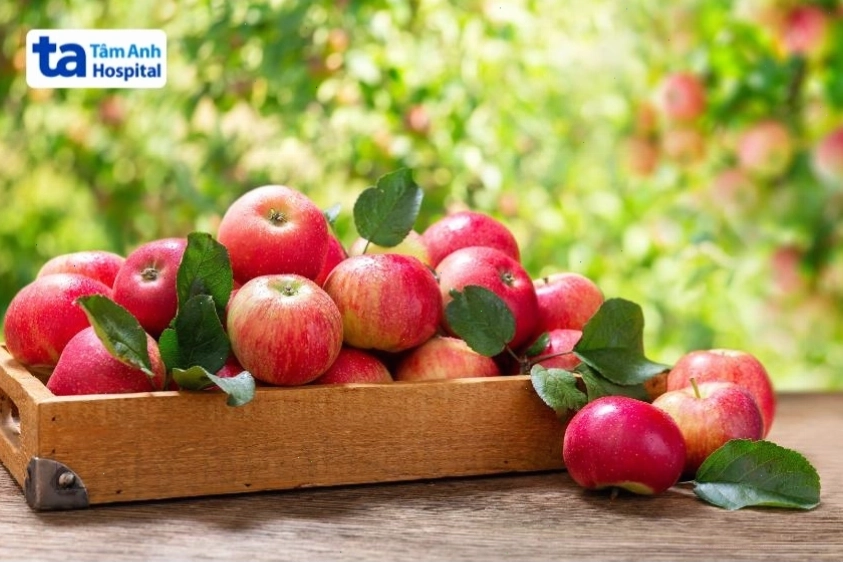 Táo là loại trái cây tốt cho người thiếu máu não
