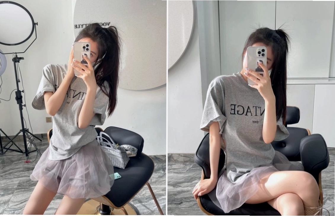 Thử nghiệm các dáng ngồi chụp ảnh trước gương độc đáo