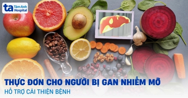 Thực đơn hàng ngày cho người bị gan nhiễm mỡ nên hạn chế đường và tinh bột