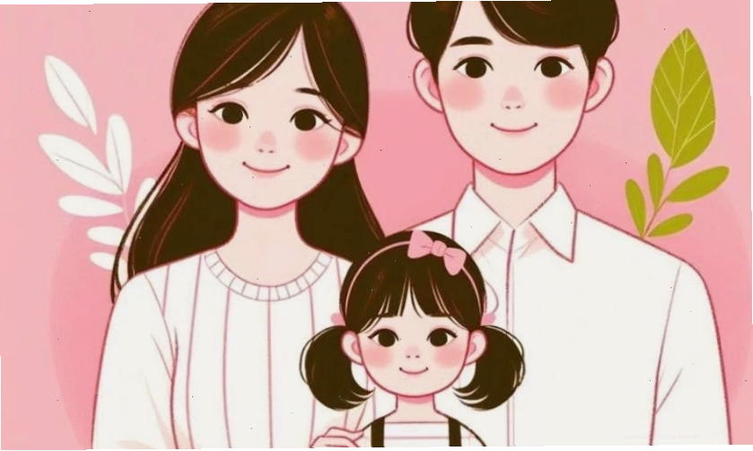 Tranh vẽ chủ đề mẹ và gia đình hạnh phúc