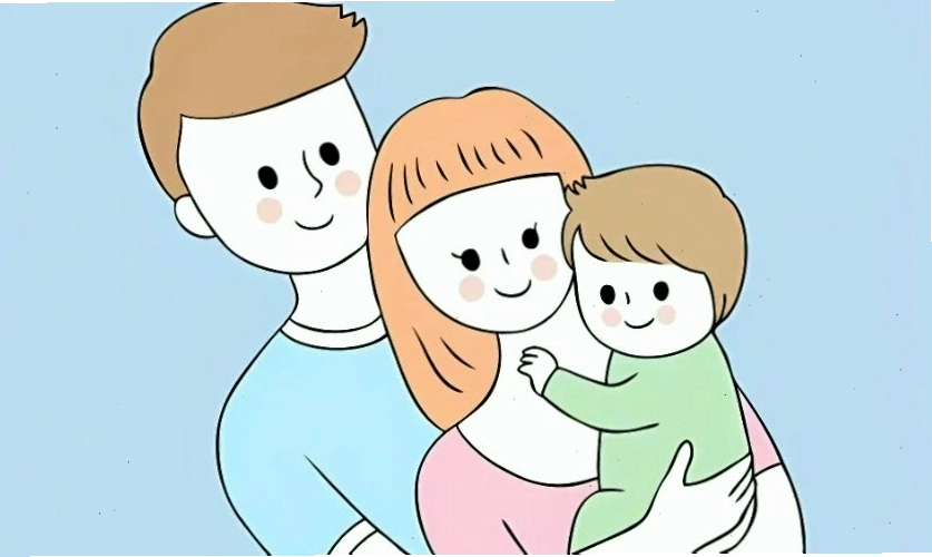 Tranh vẽ mẹ và gia đình yêu thương