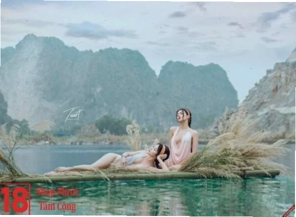 Vẻ đẹp quyến rũ của cô gái trong bộ bikini lưới