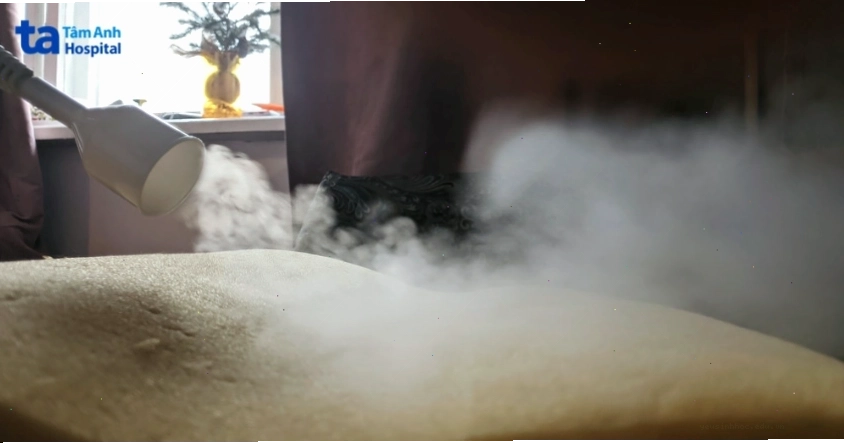 Vệ sinh chăn nệm bằng nhiệt độ cao để tiêu diệt ghẻ