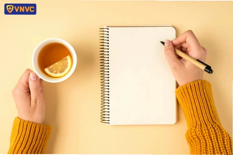 Viết nhật ký là một cách giải tỏa căng thẳng hiệu quả