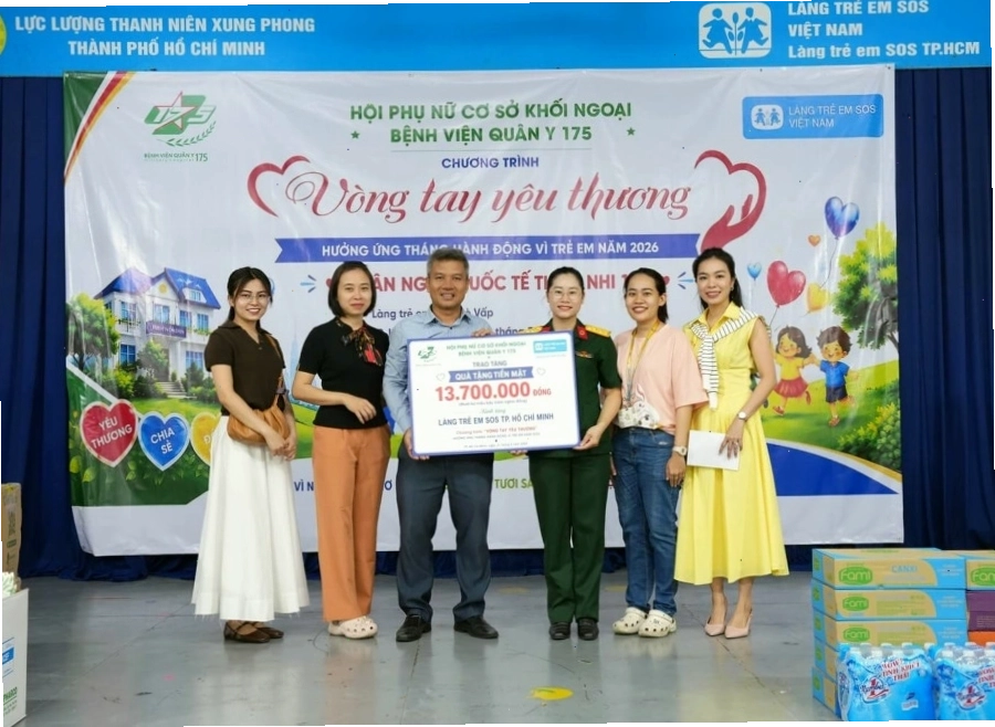 Vòng tay yêu thương đến với trẻ em có hoàn cảnh khó khăn