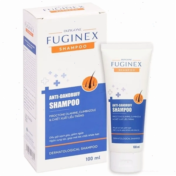 Dầu gội Dizigone Fuginex làm sạch gàu, giảm ngứa gãy rụng tóc