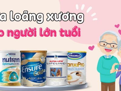 Chọn sữa loãng xương cho người lớn tuổi: Hướng dẫn chi tiết 2026