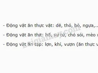 Khám phá thế giới động vật ăn thực vật đa dạng và phong phú