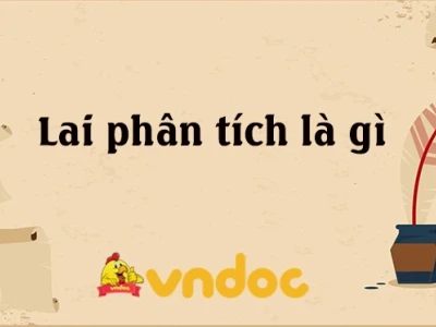Lai phân tích là gì? Hướng dẫn chi tiết kèm ví dụ minh họa