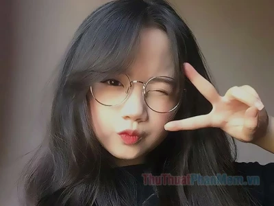 Ngắm nhìn 100+ ảnh gái xinh tóc dài đeo kính quyến rũ