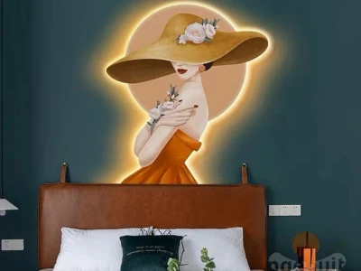 Tranh Treo Tường Cô Gái Nghệ Thuật - Vẻ Đẹp Đầy Cảm Hứng Cho Không Gian