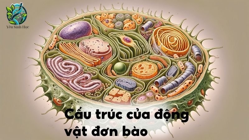 Cấu trúc của động vật đơn bào