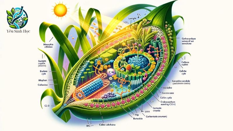 cấu trúc của thực vật c4 