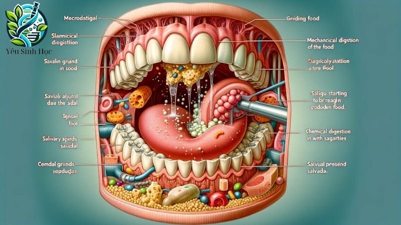 quá trình tiêu hóa khoang miệng